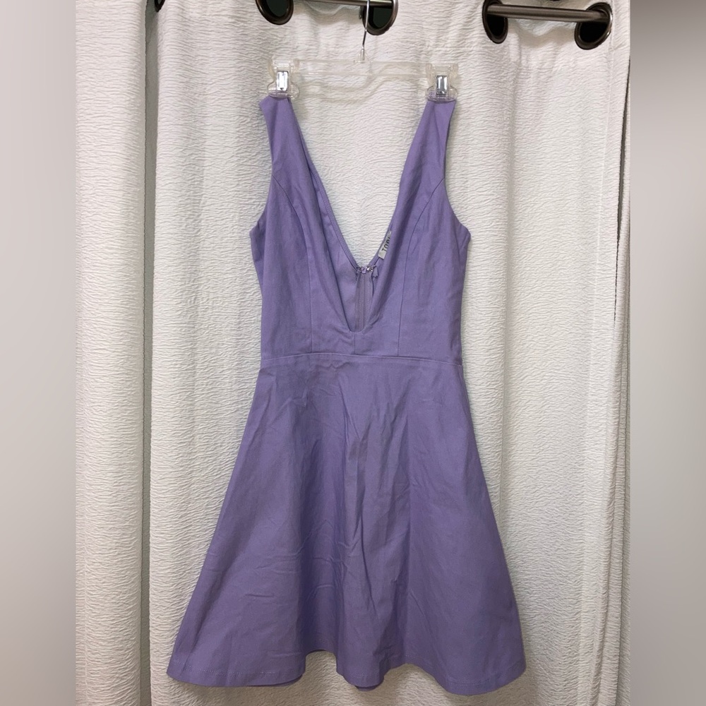 Tobi purple mini cocktail dress
